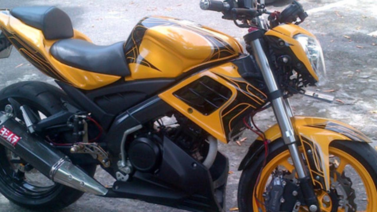Modifikasi Yamaha Vixion (Foto: Dian Wicaksono)