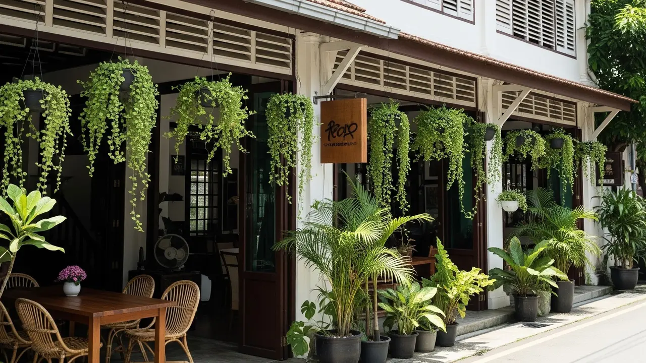 Model Rumah dan Toko di Pinggir Jalan