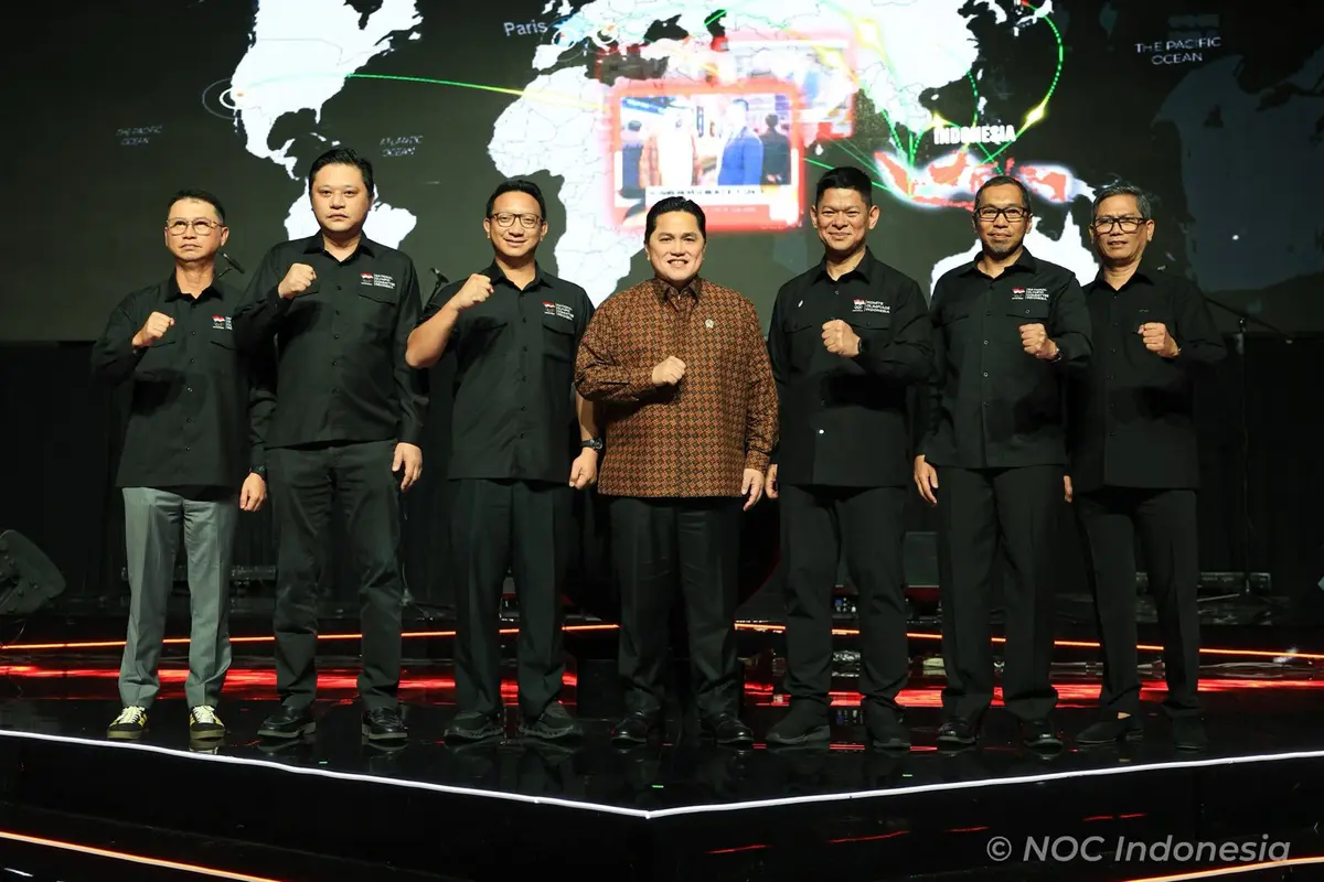 Perayaan HUT 74 NOC Indonesia dengan tema “Indonesia Connected Globally, Athletes Protected Completly, United in Peace”