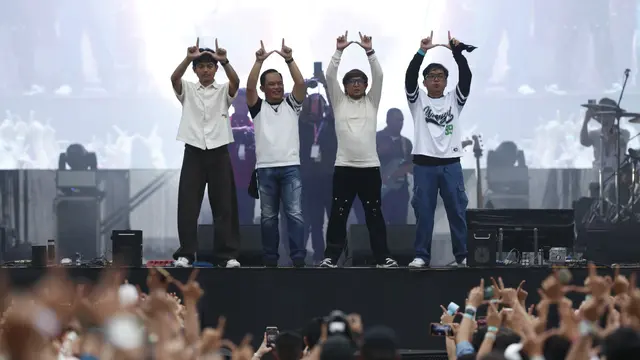 KLBB Day 2 Jadi Ruang Nostalgia, Sheila On 7 Bikin Stadion Bernyanyi Bersama