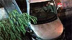 Kendaraan Daihatsu Terios bernomor polisi B 7172 GC datang dengan kecepatan tinggi dari arah Kota. Namun, sampai di Jalan Gunung Sahari, Jakpus, kendaraan oleng hingga akhirnya masuk ke dalam kali. 