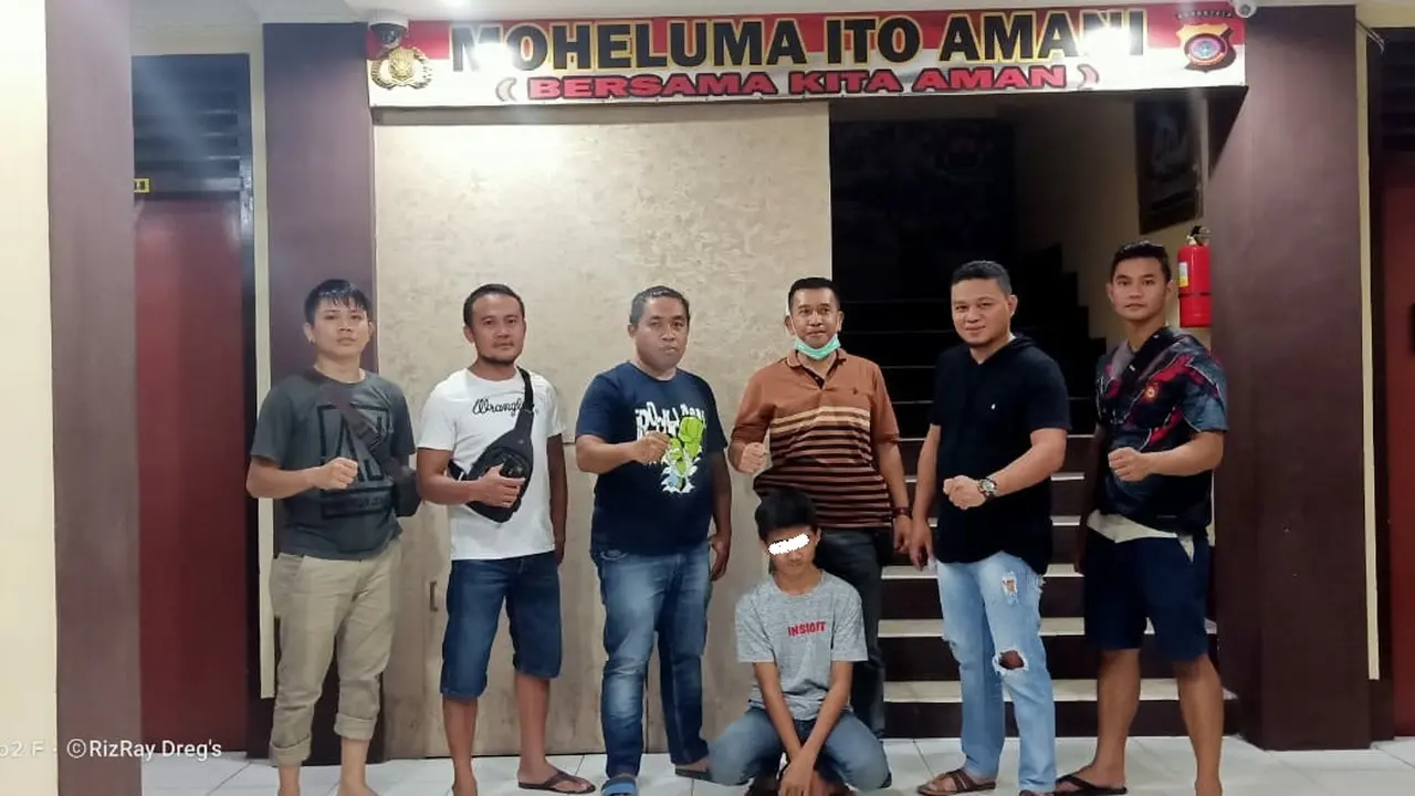 Bram bersikukuh tak mengunggah hoaks Corona tersebut. Dia mengaku bahwa akunnya di-hack oleh temannya, dan dirinya tidak mengetahuinya. (Foto: Liputan6.com/Arfandi Ibrahim)