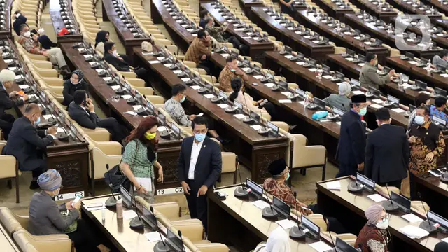 DPR Gelar Sidang Pembuka Masa Persidangan IV