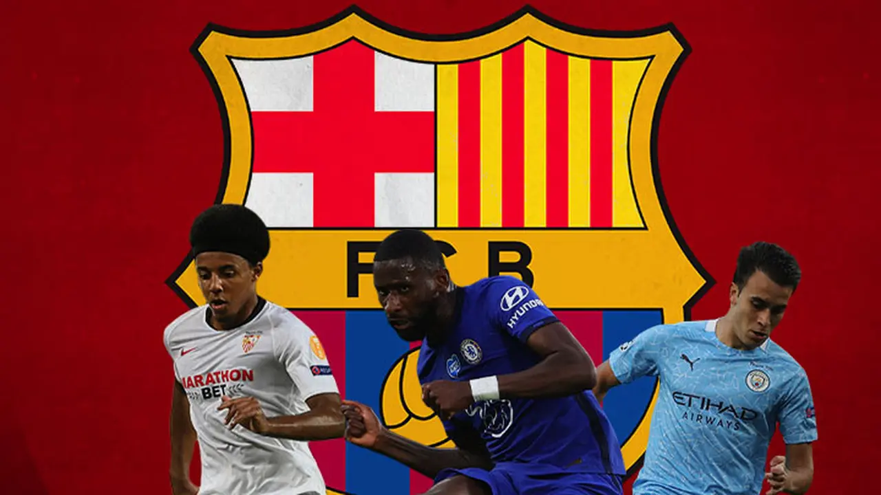 Barcelona - Target Barcelona: Jules Kounde, Antonio Rudiger, Eric Garcia