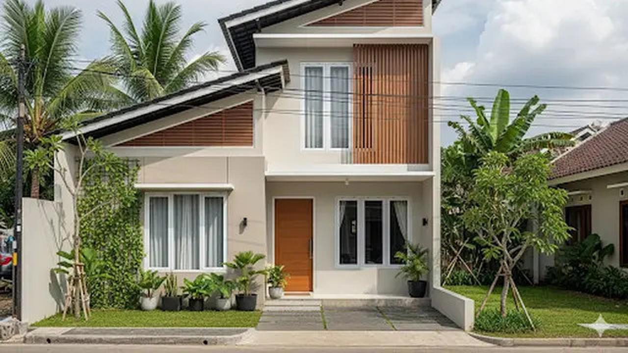 10 Inspirasi Rumah Sederhana 5x8 Meter 2 Lantai 2 Kamar yang Nyaman dan Elegan