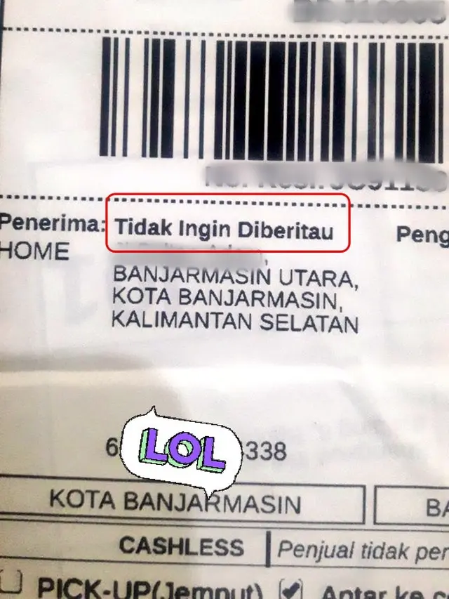 6 Nama Penerima Paket Barang Ini Nyeleneh Banget, Bikin Ketawa