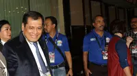 Nurdin Halid, Mantan Ketua Umum PSSI. (Bola.com/Nicklas Hanoatubun)