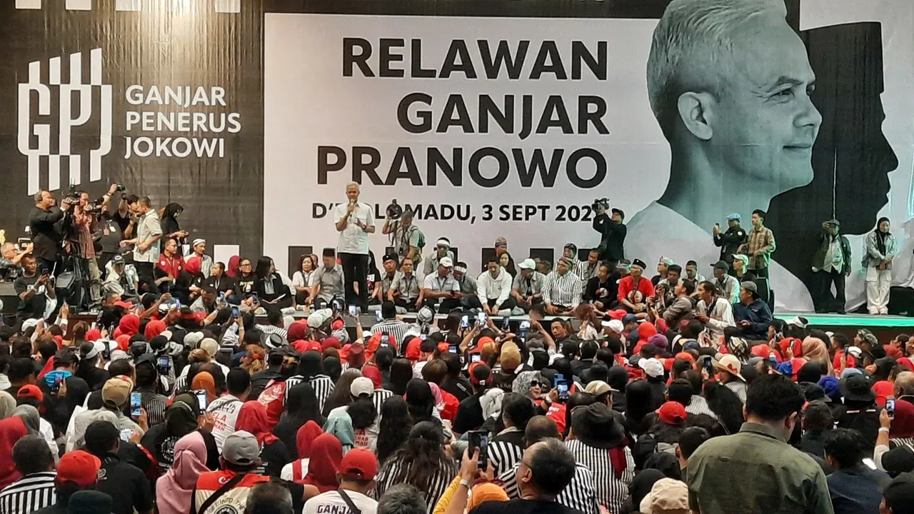 Bacapres Ganjar Pranowo Temui Relawan