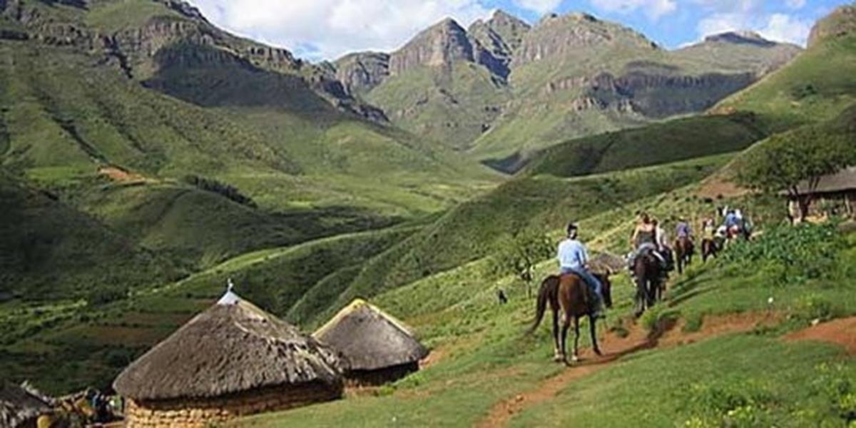6. Lesotho - Kerajaan di Langit