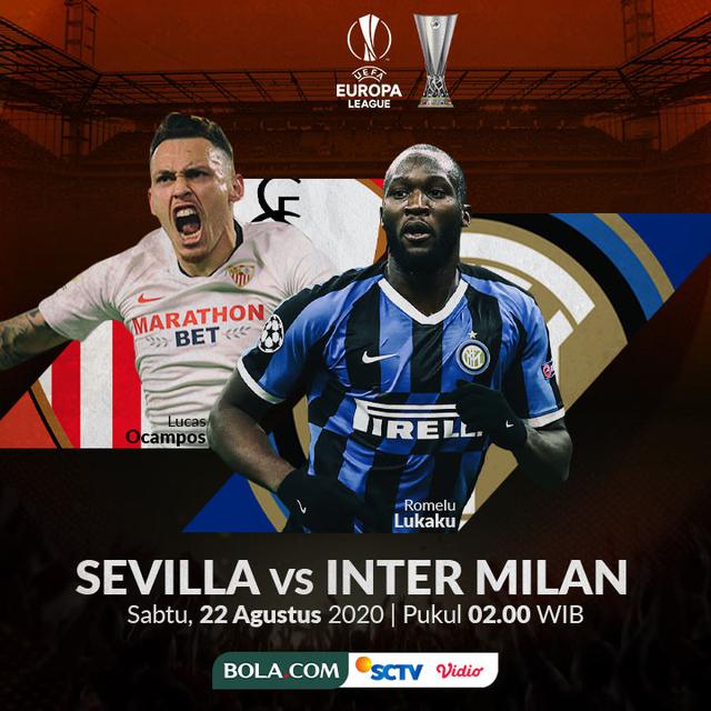Liga Europa - Sevilla Vs Inter Milan - Head to Head Pemain