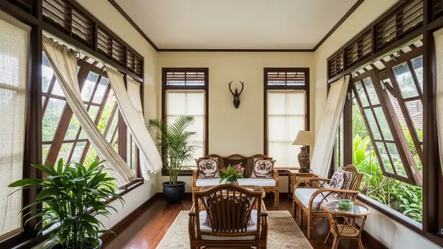 Desain Rumah Kampung Kecil Tapi Nyaman dan Tidak Panas Tanpa AC