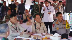 Menko Polkam dan Gubernur Agustiar Sabran Perkuat Sinergi Cegah Karhutla di Kalteng