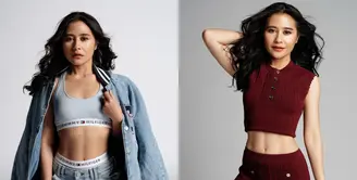 Di balik tubuh petite-nya, ternyata Prilly Latuconsina punya perut six packs yang bikin takjub. Ia pun tak ragu memamerkan tubuh bugarnya dalam outfit sporty dan casual feminin [@prillylatuconsina96]