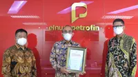 Elnusa Petrofin Diganjar Penghargaan Indonesia Best Business Transformation 2021 dari Majalah SWA