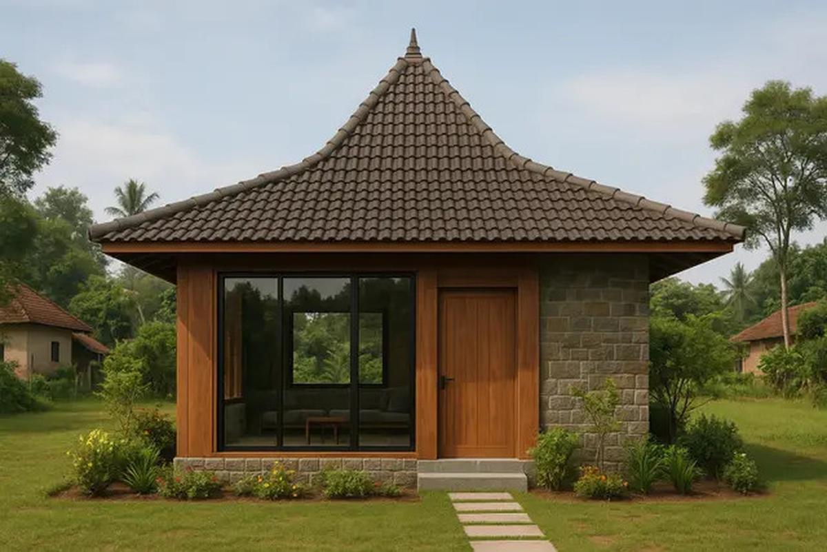 6 Contoh Rumah Kecil Sederhana tapi Modern di Kampung yang Cantik dan Asri