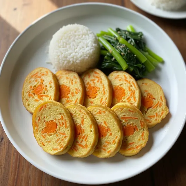 Resep Telur Kukus Goreng (Image by Gemini AI)