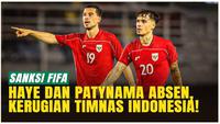 FIFA resmi menjatuhkan sanksi berat kepada dua pemain Timnas Indonesia, Thom Haye dan Shayne Pattynama. Keduanya dilarang tampil dalam empat laga internasional dan wajib membayar denda besar usai insiden panas di laga kontra Irak.