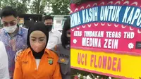 Viral Karangan Bunga Medina Zein dari Para Korban, Ini 6 Potret Ucapannya (Sumber: TikTok/fennirahayu)