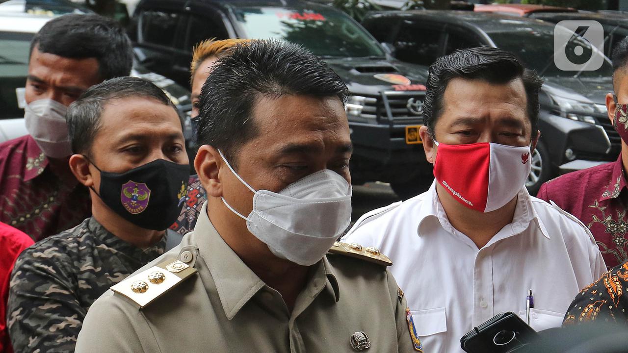 Riza Patria tiba di Polda Metro Jaya