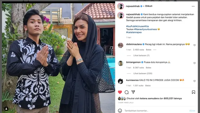 Najwa Shihab. (Foto: Instagram @najwashihab)