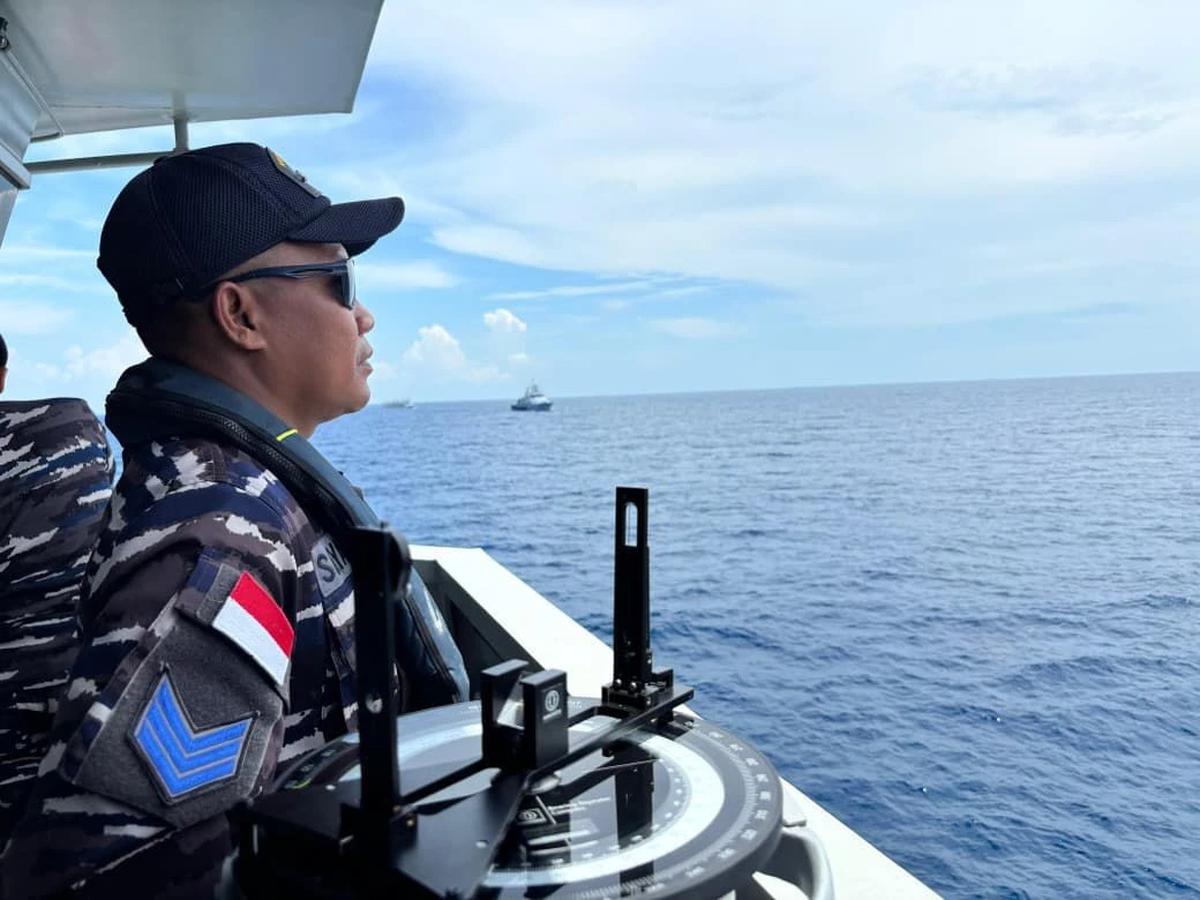 FOTO: TNI AL Gelar Latihan Laut Bersama Malaysia di Perairan Jawa