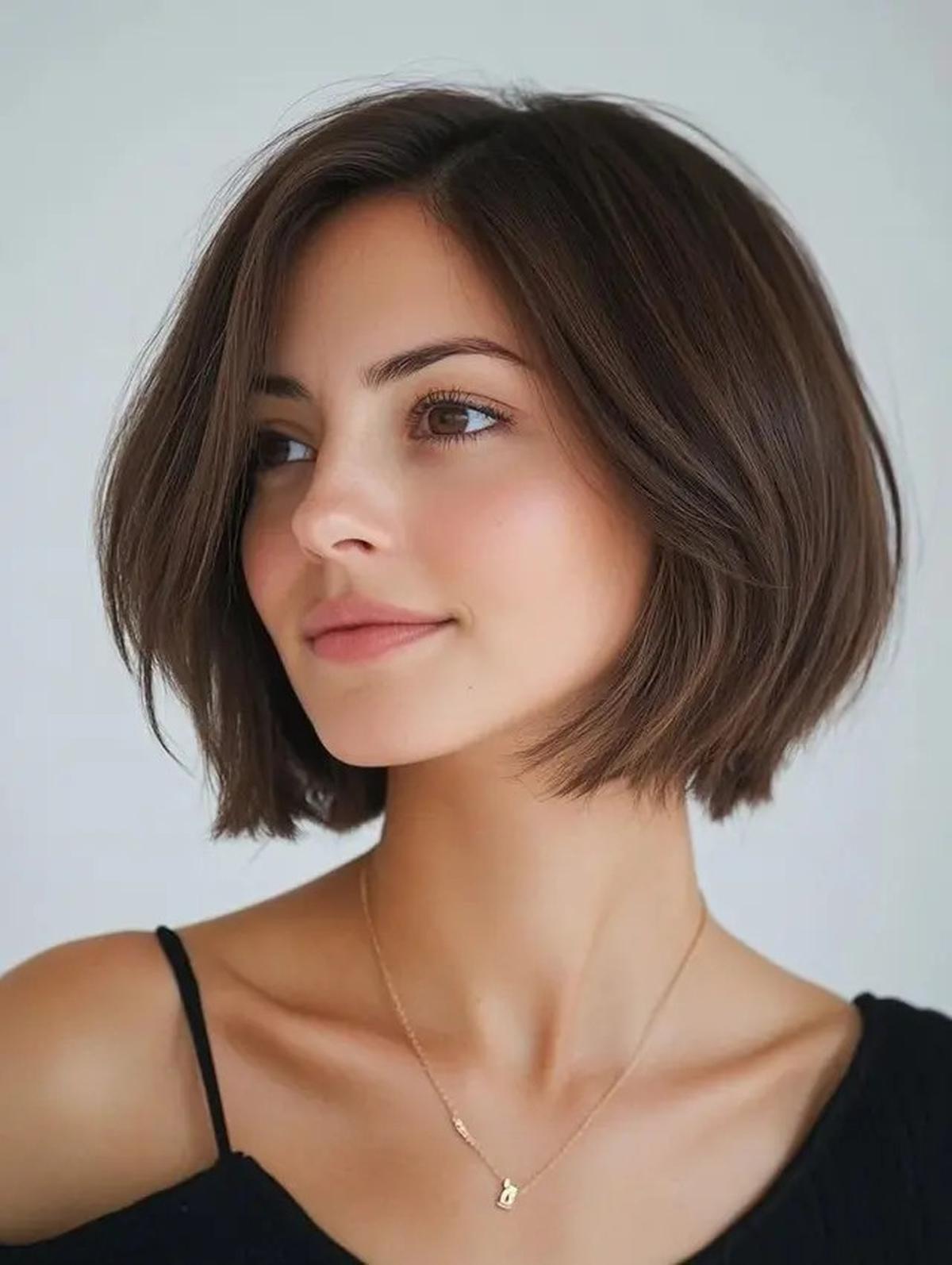 Model Rambut Pendek untuk Wajah Bulat agar Tampil Lebih Tirus