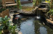 8 Desain Kolam Ikan dari Batu Alam dan Bambu di Belakang Rumah, Murah Meriah Tapi Tetap Keren