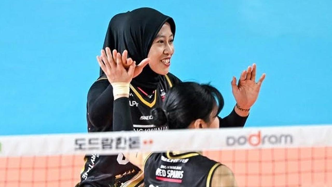 Wow! Megawati Antar Red Sparks Kalahkan GS Caltex di Korean V League, Berhasil Raih 9 Kemenangan Beruntun