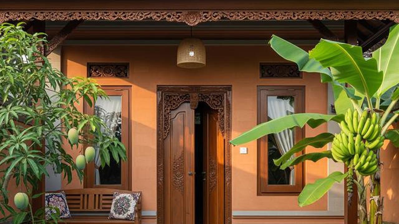 9 Model Teras Rumah Tipe Kecil dengan Taman Buah Mini, Lahan Sempit Jadi Kebun Produktif
