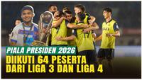 VIDEO: Keputusan Mengejutkan Erick Thohir, Piala Presiden 2026 Tanpa Tim Super League dan Championship