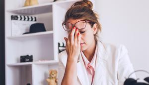 Ilustrasi stres (iStockphoto/hobo_018)