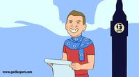 Edin Dzeko penyerang AS Roma