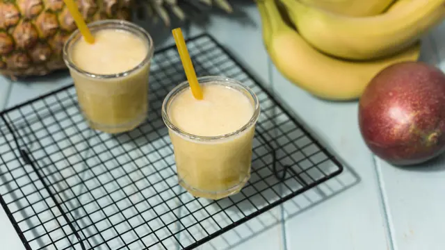 smoothie banana (smoothie pisang)