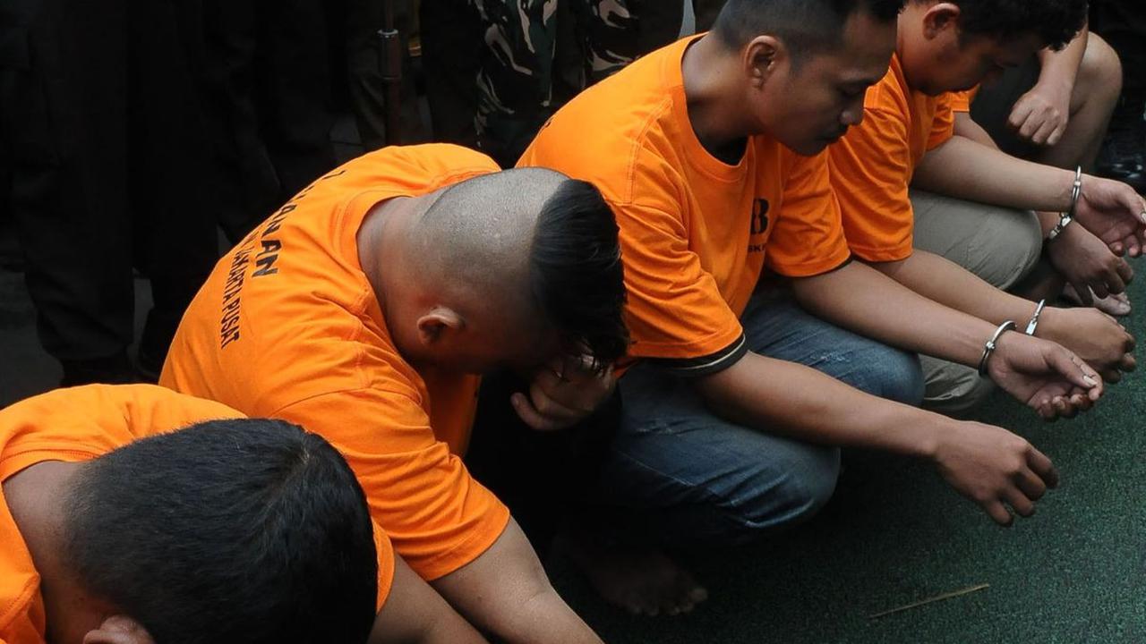 FOTO: Ini Tampang 5 Tersangka Pengeroyokan Satpol PP yang Viral di Jakpus