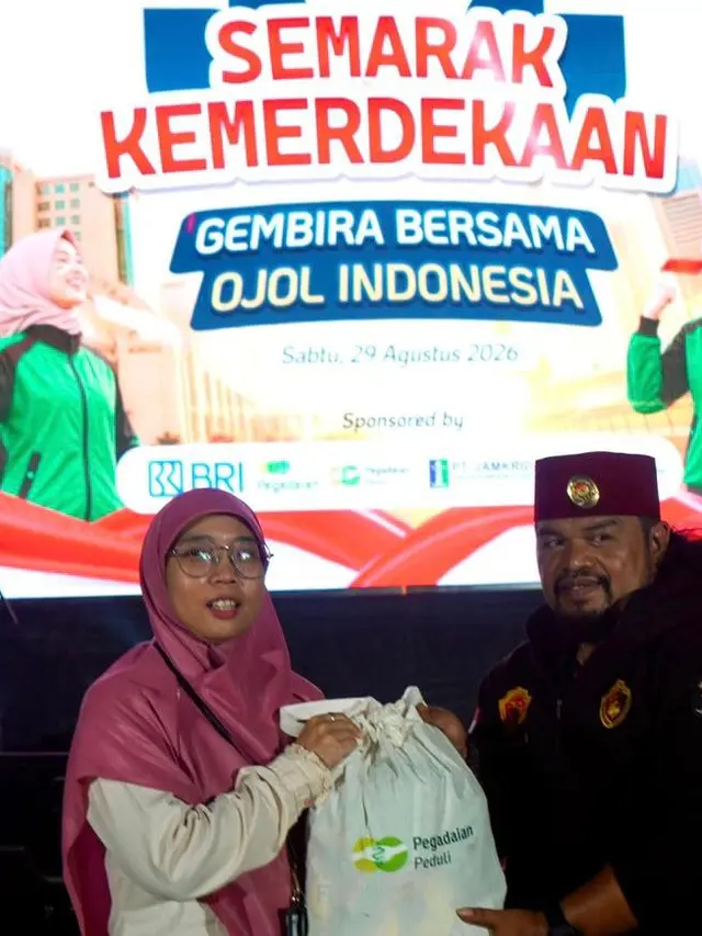 Pegadaian Bagikan 1.000 Paket Sembako untuk Pengemudi Ojol, Apresiasi Penggerak Ekonomi Harian
