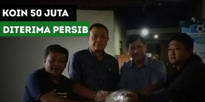 VIDEO: Uang Koin Rp 50 Juta Telah Diterima Persib