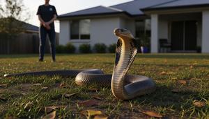 Ular Kobra Takut Apa? Ini Cara Mengusir dari Rumah dan Sekitar Pekarangan (Foto: Gemini AI)