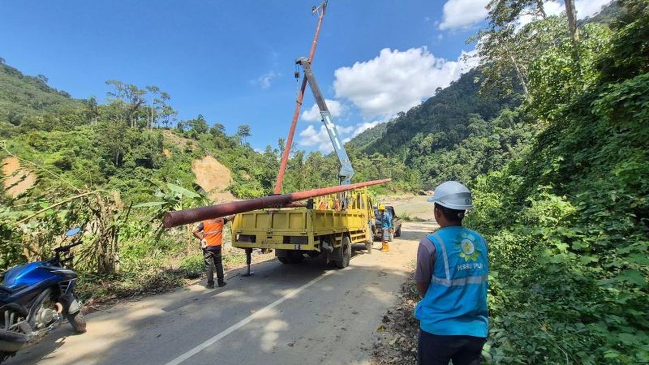 PLN Targetkan Pemulihan Listrik Pining Gayo Lues Rampung 4 Februari Pasca-Bencana