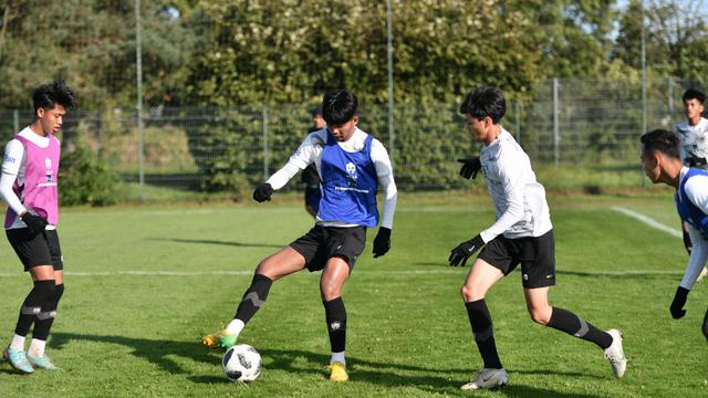Arkhan Kaka bersama Timnas Indonesia U-17.
