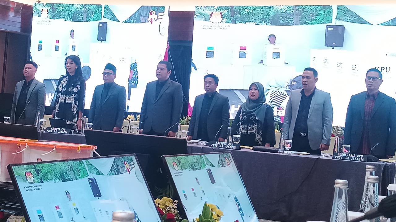 KPU Putuskan Hasil Pilgub DKI Jakarta Hari Ini