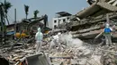 Gempa ini menjadi yang terkuat mengguncang Myanmar dalam lebih dari satu abad terakhir. (Sai Aung MAIN/AFP)