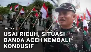 Situasi Terkini Banda Aceh Usai Kericuhan Peringatan Aceh Damai
