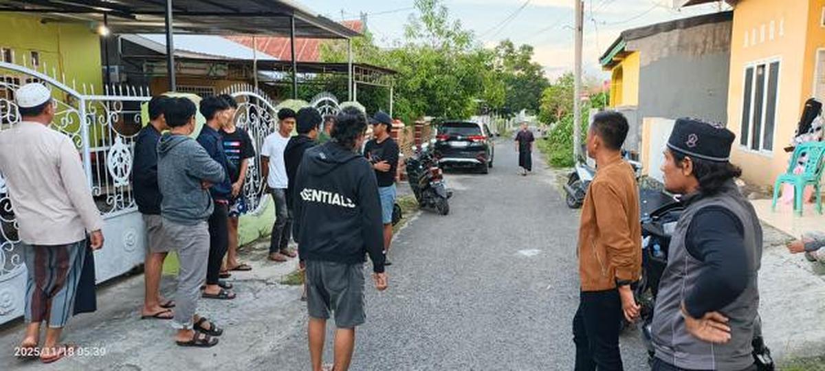 Polisi di Bulukumba kena bacok pria misterius. (istimewa)
