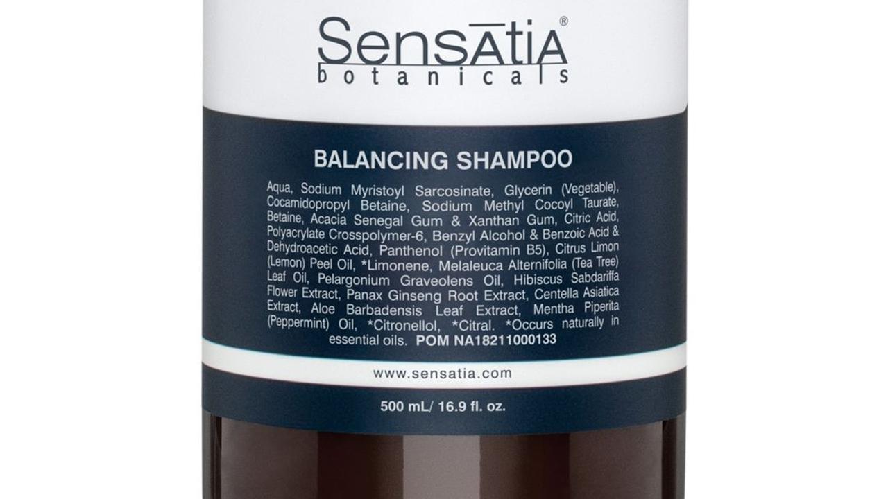 1. Sensatia Botanicals Balancing Shampoo<br>