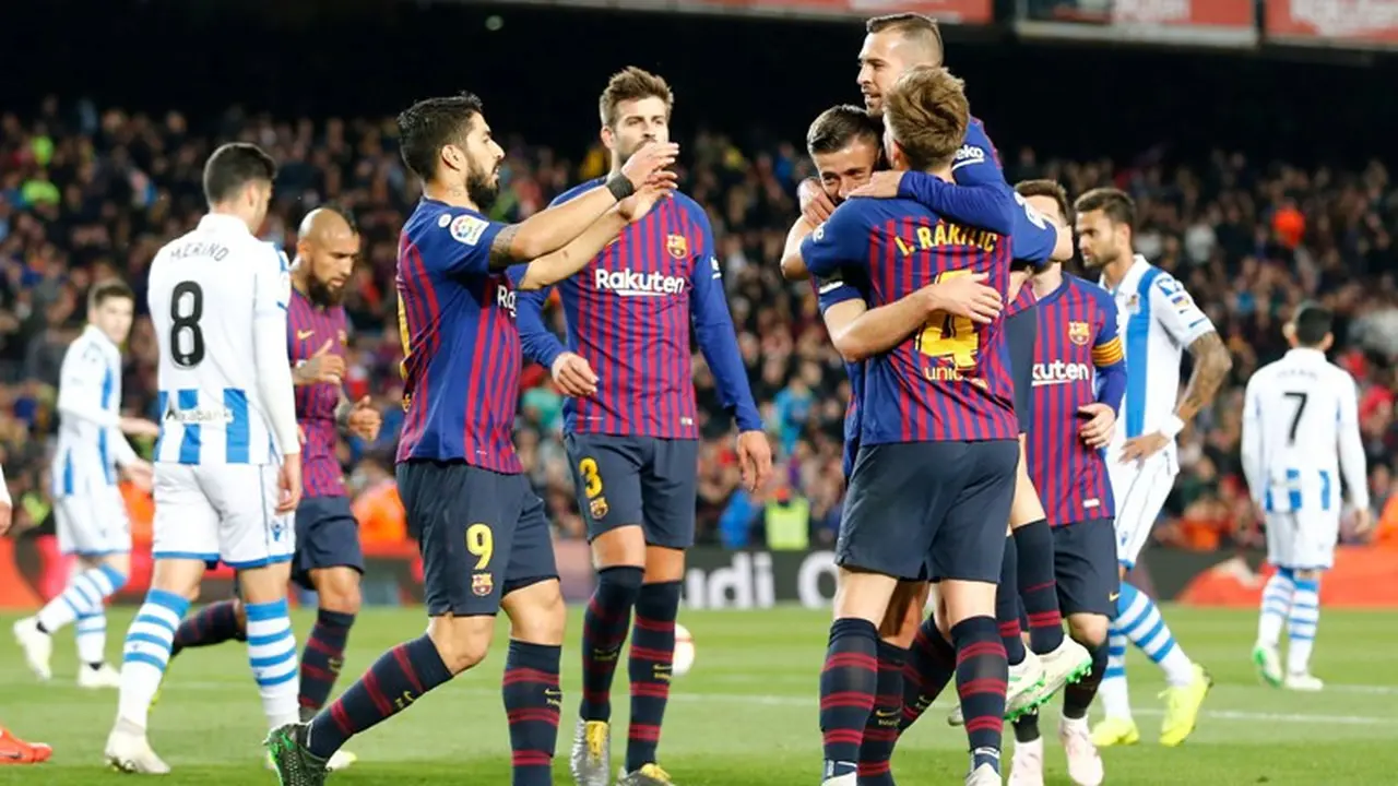 Barcelona Vs Real Sociedad