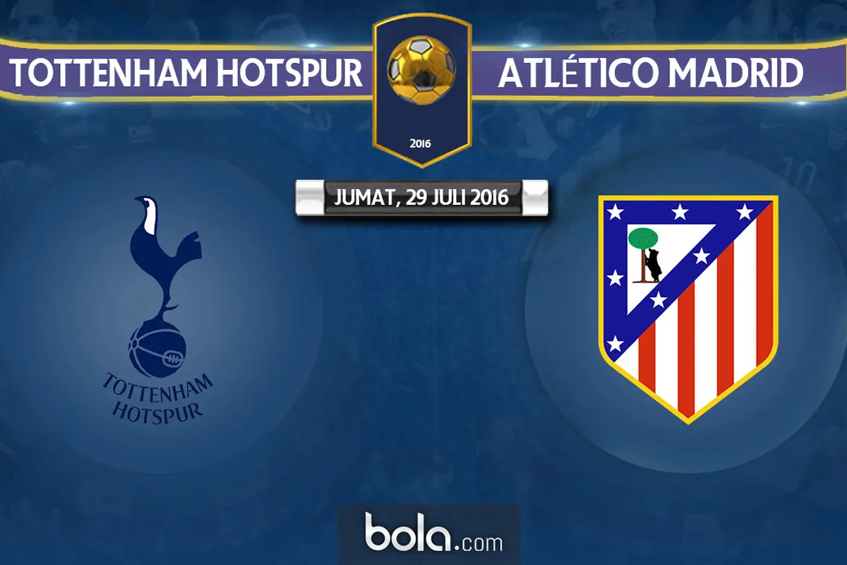 Tottenham Hotspur Vs Atletico Madrid (Bola.com/Adreanus Titus)