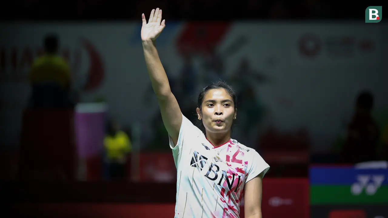 Foto: Gregoria Taklukkan He Bing Jiao untuk Tembus Perempatfinal Indonesia Masters 2023, Putri KW Kandas