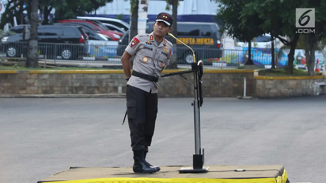Polda Metro Jaya Gelar Apel Pengamanan Malam Takbiran