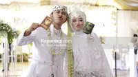 Pernikahan Ega Noviantika dan Rafly DA (Sumber: Kapanlagi)