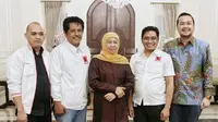 Khofifah-Emil Terima Dukungan Projo untuk Pilgub Jatim